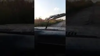 Покатушки без лобового стекла на семёрке.
