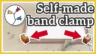 Make a simple band clamp – Cheap and simple DIY corner clamps