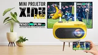MINI PROJETOR XIDU F002 - NERDSPLAYSHOP 