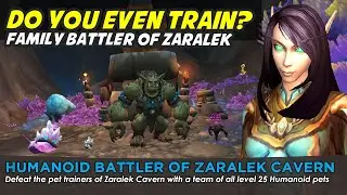 Trainer Orlogg (Humanoid team) - Family Battler of Zaralek Cavern