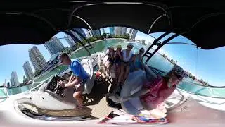 Boating in Surfers Paradise in Virtual Reality 360 degree by Red Tulip Photography