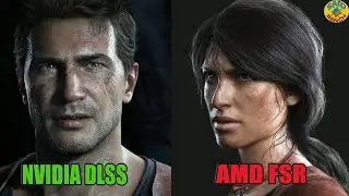 NVIDIA DLSS VS AMD FSR🤔Uncharted 4K RTX 3050
