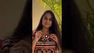 Diy Navratri jewellery 