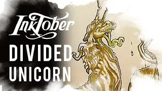 [Inktober Speed Drawing] Divided Unicorn