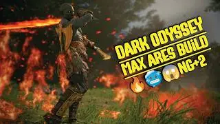 Dark Odyssey Max Ares Build 🔥🥶🤜 God of War Ragnarok | 4K | NG+2