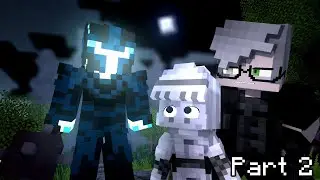 Little ghost knight gets targeted | Minecraft animation