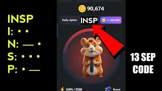 13 September Daily Cipher Hamster Kombat today, 13 Sept Daily Cipher today Daily Cipher 13 September