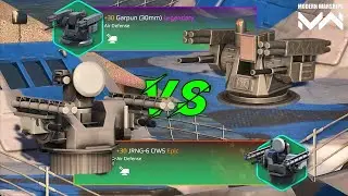 Garpun (30mm) Vs JRNG-6 CIWS | Multi-Purpose Air Defense Comparison | Modern Warships