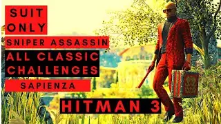 Hitman 3 - Sapienza -  Silent Assassin Suit Only Sniper Assassin - World of Tomorrow - Master Mode