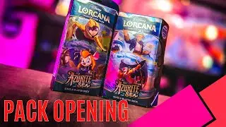 [Pack Opening] Disney Lorcana // Azurite Seas