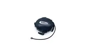 Valterra Black 3 Inch Termination Cap With Bayonet Hook T1020BU