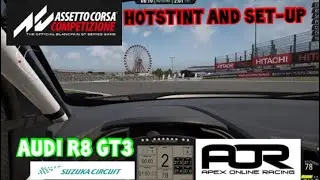 AOR Hotstint and Set-Up Suzuka