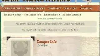 Camp NaNoWriMo
