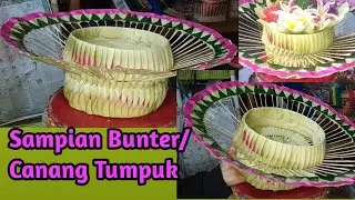 Membuat Canang Bunter lagi