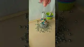 🌈Colorful MindGame Pieces&⚪️SILVER BALLS Release-Rolling-01💥#oddlysatisfying  | STEP in Poland