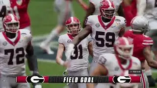 College Football Playoff Simulation Week 10 3 Georgia vs 7 Ohio State