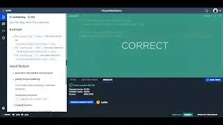 Check Palindrome - Python 3 - Code Signal