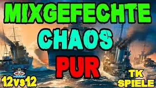 CHAOS Mixed Battles 12v12 *Kradonian Battles* ⚓️ in World of Warships 🚢