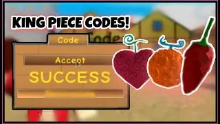 ALL *NEW* WORKING KING PIECE CODES (2020 NOVEMBER) King Piece Codes ROBLOX!