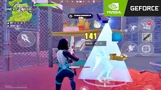 Fortnite Mobile on GeForce Now is CRAZY!