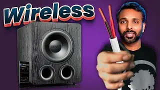 Make Home Theater Subwoofer and Speakers Wireless Easily !