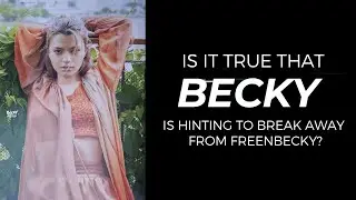 IS BECKY PLANNING TO GO SOLO? 