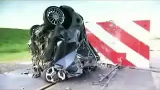 Смотреть прикол !!! Краш тест 200 км
