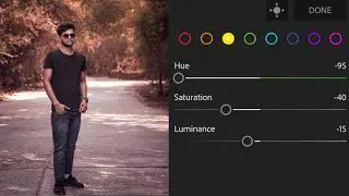 Lightroom photo editing color Retouching lr