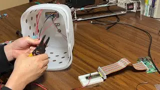 作業動画11 - 等身大ロボット製作 配線つづき サーボ電源ライン