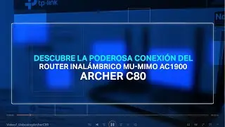 Unboxing del Router Archer C80.