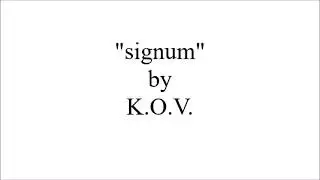 K.O.V. : signum