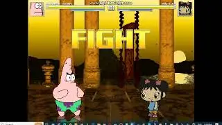 MUGEN: Patrick (Me) vs Kai-Lan