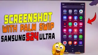 Easy way to take screenshot of Samsung S24 ultra | TECH ON |
