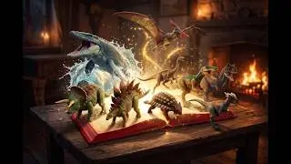 Dinosaur Magical Book, Jurassic World, Preschool, Toys, Kids, Toy Review, Toy Story