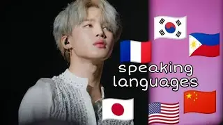 Jimin being a language genius