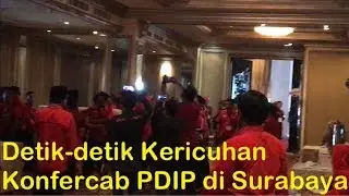 Tolak Keputusan Megawati, Konfercab PDIP di Surabaya R1cuh