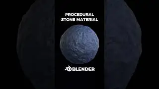 Procedural stone material in Blender🪨