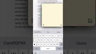 How to Annotate/Markup PDF - iOS #annotatepdf #markuppdf #ios #highlightpdf #sonic3 #shorts