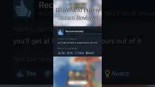 RimWorld Funny Steam Reviews! #gaming #funnyvideo #rimworld #shorts