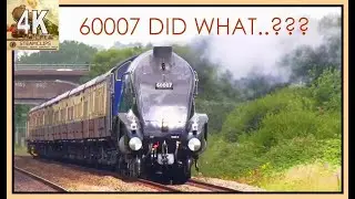 A Most Unusual (non) Turn of Events. 60007 Hauls the Golden Hind. 11July 2024.