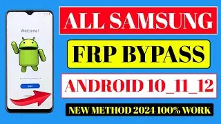All Samsung Frp Unlock Android 10_11_12 | Samsung Android 12 Frp Bypass | Samsung Android 11 Frp