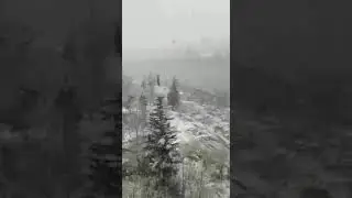 Season of snow begins......