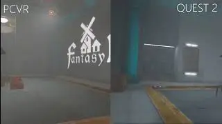 Bonelab LEAKED Quest 2 and PCVR side by side comparison