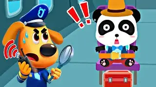 Sheriff Labrador Travel Safety #3 - What to Do If You Hit Turbulence? Safety Tips - Babybus Game