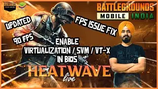 Updated Fix Lag BGMI BlueStacks 5 Emulator Low END PC | Enable Virtualization / SVM / VT-x in BIOS
