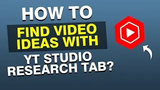 NEW* How to Find Video Ideas with YouTube Studio Research Tab in 2025