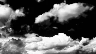 moving cloud black screen and green screen animation