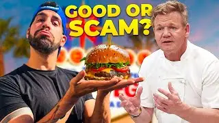 I TRIED THE GORDON RAMSEY'S BURGER - IT SUCKS OR IT IS GOOD?