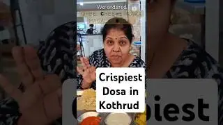Ghee Cheese rawa masala dosa at Sri Krishna Anand bhavan #punefoodie #dosa #filtercoffee #kothrud