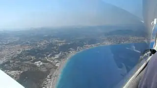 Flying over Rhodos Old Town